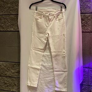 J Brand Skinny Snow White Jeans excellent condition!